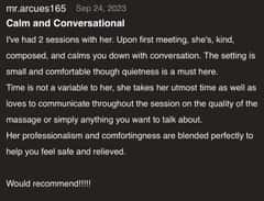 (619)771-2674 is ethnicity_Latinoandoffers nuru massages, asian massage, bodyrubs in San Diego and available for service_location_incallon rubrankings As a skilled and experienced licensed massage therapist, I craft personalized and deeply relaxing massages in a clean comfortable setting. 

Not all massages are the same. Relaxation Massage is great for overall wellness. Therapeutic/Deep Tissue Massage is ideal when you need deeper pressure to release tension and sore muscles. Balancing Stone Massage is a beautiful option when you want warmth, circulation support, and tension relief.

Which one sounds most like what your body needs right now?

Clean cozy office spa 
Soft music-Candles 
Organic lotion and oils-Cold beverages 

Latina and white 
5’4 145 lbs

My office Spa is located in La Mesa area. Lots of parking. 
Office hours are 10am-6pm no walk in. 


Cash Donation 

