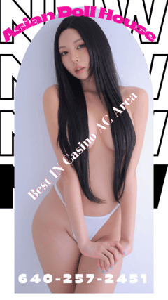 (640)257-2451 is ethnicity_asianandoffers nuru massages, asian massage, bodyrubs in Atlantic City and available for service_location_incallon rubrankings ⚫🟡🔴★ Try US-you won’t regret it. ★⚫🟡🔴

✦ Asian Doll House ✦

New Luxury Spa in  Atlantic City

Young K- Girls

Luxury Bodywork Experience
Beautiful, Sweet & Friendly Asian Girls
Soft Touch • Warm Smile • Gentle Care
Private, Clean & Comfortable Rooms
Premium Body Rub & Relaxing Touch
🔴Lux Free TABLE SHOWER 🔴

6402572451

Open 24 Hrs
Summer Special
$60/hr+tip -- $50/hh+tip
 $160(massage+table shower+body 2 body)
New Hot & Young Girls Available Daily

Sweet, Playful & Professionally Trained
