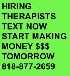 (818)877-2659 is ethnicity_otherandoffers nuru massages, asian massage, bodyrubs in Los Angeles and available for service_location_bothon rubrankings Would you like a flexible schedule and the ability to make quick $. No experience necessary . Young fun ladies only inquire via text, send any experience in the entertainment field you may have. Busy location great working environment. Lots of clients . We are only looking for one amazing provider. TEXT any relevant info , pics, links ,description. Locations in Hollywood and North Hollywood. Flexible hours and days. Paid same day. Try it out .  818-877-2659