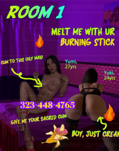 (323)448-4765 is 0andoffers nuru massages, asian massage, bodyrubs in Chicago and available for service_location_incallon rubrankings 🧡Have you ever heard of Semen baptism? Now you get the chance to join these 10 GIRLS?🧡
🧡All girls are ready for pounding and squirting!🧡

Room 1:❤️‍🔥
-Yumi, 27yrs&Yuki, 24yrs, Dexterous hands slip towards your junior and hold it like a butterfly. Give you an intense hand job until you said it's enough.
Room 2:❤️‍🔥
-Coco, 25yrs&Diana, 23yrs, Naughty fingers wander around my body and finds its destination, immersing itself in my wet juicy pussy~

Room 3:❤️‍🔥
-Gloria, 26yrs&Monica, 28yrs, Donate your precious warm semen to my sperm bank body, I will keep them good for you~
Room 4:❤️‍🔥
-Jessica, 24yrs&Bobo, 30yrs, An unbearable commotion appears when I sit at your cock still, I'll give you endless pleasure if you allow me!

Room 5:❤️‍🔥
-Lily, 28yrs, My Busty ass shaking for u, horny pussy is already dripping with sweet juice! My wet tongue is ready for u!
Room 6:❤️‍🔥
-Lala, 32yrs, I've been blessed with curves that make any man sweat, this shows when you see me from below

Make your call:323-448-4765