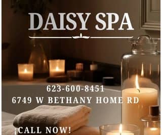 (623)600-8451 is ethnicity_Latinoandoffers nuru massages, asian massage, bodyrubs in Phoenix and available for service_location_bothon rubrankings Title
☀️Daisy spa☀️67 Bethany ☀️Karen,KATA,Nahomi☀️
Body Type
Petite
Ethnicity
Latino
Service Locations
Incall
Description
Title
??Daisy spa new staff?latinas?67 and bethany
Body Type
Athletic
Ethnicity
Latino
Service Locations
Both
Description
Title
???daisy spa?latinas?new staff ?67 and Bethany ?
Body Type
Curvy
Ethnicity
Latino
Service Locations
Both
Description
????daisy spa??New manager and new personnel ?come and relax with reasonable prices special every day we respect minute by minute of your time our staff is very professional with great talent in their hands come and check it out Ready to give you ߦ˰ߦ The best session of his life ߦ˰ߦ We, our clients, and treat them to the best of our standards

?????????????????????????

We offer table showers

Aromatherapy

Clean bedding

Organic and fragrance-free oils / lotions

Relaxing environment



Reflexology rates

30 minutes $ 40.00

45 minutes $ 60.00

1 hour $ 80

????Tips are appreciated ???



We accept walk-ins and appointments☺

Open from Monday to Sunday

(From 9 a.m. to 10 p.m.)





• Phone : 6236008451



• Location : 6749 w Bethany home rd #103 glendale az zip85303
CONTACT DETAILS
Phone number
(623) 600-8451
Country
United States
State/Region/Province
Arizona
City
Phoenix
Location
6749 w Bethany home rd#103 Glendale az 85303
CONTACT DETAILS
Phone number
(623) 600-8451
Country
United States
State/Region/Province
Arizona
City
Phoenix
Location
6749 w bethany home rd #103 Glendale az 85303
CONTACT