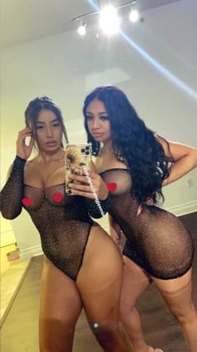 (702)494-9313 is ethnicity_Latinoandoffers nuru massages, asian massage, bodyrubs in Las Vegas and available for service_location_outcallon rubrankings My name is Kim and my friend is Danielle,we are young, fun, energetic and definitely ready to have a good time!we are a one of a kind duo!! Dont wait too long!Your time with us is guaranteed to be unrushed 100% Independent! (no agency)Call us for the ultimate experience!we are ready and waiting to show you just what you've been missing!OUTCALL ONLY!!702-494-9313