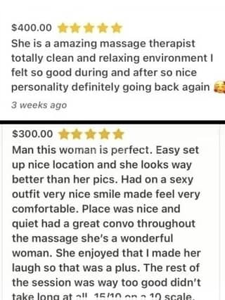 (217)451-1890 is ethnicity_otherandoffers nuru massages, asian massage, bodyrubs in Flagstaff and available for service_location_bothon rubrankings Hi Gentlemen’s! My services are great and reliable. I am easy-going and friendly, Sexy, sweet by nature with fine figure and strong arms.
You can expect a treatment that involves: 
♡ Massage that is designed to smooth and relax you with relaxing music
♡ Sensual touch , MT , B2B, FS, Nuru, naturist or romantic. 
FBSM Sessions:
✨ Photos are 100% real and recent
✨ Office/Spa like setting 
✨ Deep tissue/sensual touch
✨ Mutual touch/Bodyslide
✨ Discreet & Safe location 
✨ Outcall available upon location 

Massage
$200 for 1hour
$300 for 90mins
$400 for 2hours

*Massage Plus (more mutual & intimate - FS)
$300 for 1hour
$400 for 90mins
$500 for 2hours