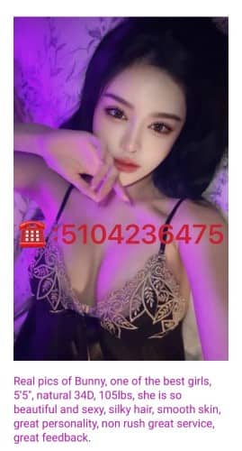(510)423-6475 is ethnicity_asianandoffers nuru massages, asian massage, bodyrubs in Salt Lake City and available for service_location_incallon rubrankings 💯💯💯✅☎️ 5104236475 The newly opened 🌸Paradise Spa🌸 💄New girls Asia 🇨🇳 🇯🇵 🇰🇷 Tabletop showers, 4hand and Nuru ☎️ ✅ 5104236475 

🩷 Welcome gentlemen and ladies to experience our services
❤️I only serve polite and tasteful customers.
🧡We absolutely do not tolerate any form of emotional manipulation or malicious price-cutting.
💛Hot Stone Massage – A Relieve muscle soreness
💚Swedish Rhythmic Massage – A soothing and dreamy rhythm
🩵Deep Tissue Massage – A warm and relaxing experience
💙Warm Essential Oil Massage – A silky smooth and pleasurable experience 
💜Relax, comfort, and pure enjoyment
🖤A Little Secret…You Won't Regret It! Sweet smiles, gentle hands, and an intoxicating sensory feast – handsome guys, come become our VIPs! ✨
⏰ Open daily, welcome, reservations accepted
🩶Please do not call, please contact via texe me
🤍Text me ☎️:✅ 5104236475
💖Price: Please message for details
💘Opening Hours✅9am~10pm
📍South Salt Lake, Midvale

We are an agency that serves multiple cities. The girl in the photo resembles her, but it may not be 100% accurate.