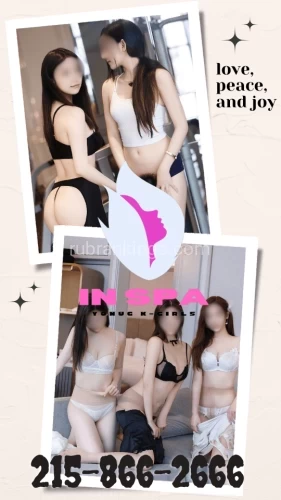 (215)866-2666 is asianand offers nuru massages, asian massage, bodyrubs in Philadelphia and available for incall on rubrankings    IN Spa  ★SPECIAL SKILLS ★— NEW STYLE❗  Truly Amazing Full Body Pampering By Gorgeous K-Girls ! ▃ Young Latina & Asian Doll▃ NEW in Town▃⭐♥️⭐SO HOT⭐♥️⭐SO CUTE⭐♥️ ★LUX Table SHOWER  with EXTRA FUN EVERY CORNERS★  what you see is what you get 215-866-2666 — Open 24 HrsConvenience / Comfortable / Safety Location  ?? 1217 RACE st 1FL Philadelphia PA 19107??—★—Enjoy a UNFORGETTABLE TIME —★—