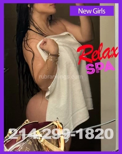 (214)299-1820 is Latinoand offers nuru massages, asian massage, bodyrubs in Dallas and available for both on rubrankings ꧁?꧂ Relax Spa & Massage Services in Addison, TX - New Staff! ꧁?꧂❤️??✘ℴ Line Up ❤ New Girls ✘ℴ EVERYDAY‼️‼️‼️‼️OPEN 7 DAYS❤️10:00AM - 10:00PMExperience Relaxation and Rejuvenation Daily. We offer a variety of massage therapies in private, clean, and comfortable rooms. Meet our sexy and friendly girls!❤️❤️Located in Addison, TX. ❤️?☎ Tel：☎ 214-299-1820 ?⸻⸻ CHICAS HERMOSAS DE COLOMBIA - MEXICO - BRASIL - CENTRO AMERICA ⸻⸻❤️Private Massage Rooms, Clean, Quiet, and Comfortable. ❤️Call us today to book your appointment!  ☎ 214-299-1820❤️The Best Relaxation in Town ❤️#SPA #GIRLS #Addison #AddisonTX #Massage #HOTGIRLS #LATINAS #HOT