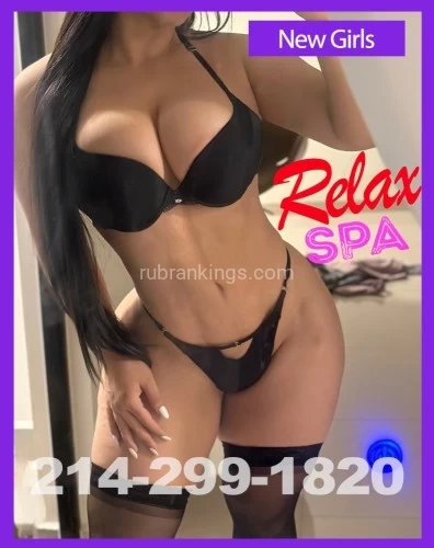 (214)299-1820 is Latinoand offers nuru massages, asian massage, bodyrubs in Dallas and available for both on rubrankings ꧁?꧂ Relax Spa & Massage Services in Addison, TX - New Staff! ꧁?꧂❤️??✘ℴ Line Up ❤ New Girls ✘ℴ EVERYDAY‼️‼️‼️‼️OPEN 7 DAYS❤️10:00AM - 10:00PMExperience Relaxation and Rejuvenation Daily. We offer a variety of massage therapies in private, clean, and comfortable rooms. Meet our sexy and friendly girls!❤️❤️Located in Addison, TX. ❤️?☎ Tel：☎ 214-299-1820 ?⸻⸻ CHICAS HERMOSAS DE COLOMBIA - MEXICO - BRASIL - CENTRO AMERICA ⸻⸻❤️Private Massage Rooms, Clean, Quiet, and Comfortable. ❤️Call us today to book your appointment!  ☎ 214-299-1820❤️The Best Relaxation in Town ❤️#SPA #GIRLS #Addison #AddisonTX #Massage #HOTGIRLS #LATINAS #HOT