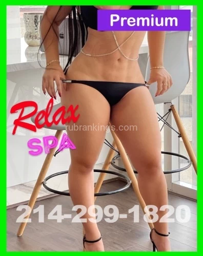 (214)299-1820 is Latinoand offers nuru massages, asian massage, bodyrubs in Dallas and available for both on rubrankings ꧁?꧂ Relax Spa & Massage Services in Addison, TX - New Staff! ꧁?꧂❤️??✘ℴ Line Up ❤ New Girls ✘ℴ EVERYDAY‼️‼️‼️‼️OPEN 7 DAYS❤️10:00AM - 10:00PMExperience Relaxation and Rejuvenation Daily. We offer a variety of massage therapies in private, clean, and comfortable rooms. Meet our sexy and friendly girls!❤️❤️Located in Addison, TX. ❤️?☎ Tel：☎ 214-299-1820 ?⸻⸻ CHICAS HERMOSAS DE COLOMBIA - MEXICO - BRASIL - CENTRO AMERICA ⸻⸻❤️Private Massage Rooms, Clean, Quiet, and Comfortable. ❤️Call us today to book your appointment!  ☎ 214-299-1820❤️The Best Relaxation in Town ❤️#SPA #GIRLS #Addison #AddisonTX #Massage #HOTGIRLS #LATINAS #HOT