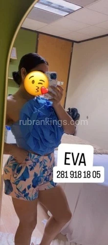 (346)243-6607 is Latinoand offers nuru massages, asian massage, bodyrubs in Houston and available for incall on rubrankings Mi nombre es Eva, lista y dispuesta para ti, ayudarte con técnicas de relajación, que harán que tus músculos y todo tu cuerpo se sienta bien, incluyo piedras calientes, aceites aromáticos,  música relajantes, y manos de ángel, masaje real profesional y mucho mucho más,  haz tu cita hoy no esperes más. 