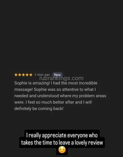 (765)488-4593 is Caucasianand offers nuru massages, asian massage, bodyrubs in Grand rapids and available for both on rubrankings Hey, I’m Sophie by name, A licensed and certified massage therapist offering men//couples a professional yet deeply relaxing experience in a safe, private, and comfortable studio.
✨ Massage & Beyond ✨
I provide a unique alternative to Asian spas, body rubs, or crowded chains. With me, you’ll receive:
	•	Professional massage therapy
	•	Soothing body rubs
        •       Hair waxing
	•	Full-body tantric massage
•	Cuddle & Spooning Sessions ✨ (for clients seeking extra relaxation and comfort)

Your session will never be rushed. I welcome you warmly, and together we’ll create a space where you can truly unwind, let go of stress, and leave feeling refreshed.
Massage Options:
	•	30 Min – $150
	•	60 Min – $250
	•	90 Min – $300
	•	120 Min – $400

 Tantric Massage (60 min) – Combines 30 minutes of traditional bodywork with 30 minutes of tantric techniques for the ultimate blend of relaxation and energy release.
Massage Styles Available:
	•	Deep Tissue
	•	Swedish
        •       NURU massage 
	•	Sports Massage
	•	Hot Stone Therapy
	•	Full Body Tantric & more..

Benefits You’ll Enjoy:
✔️ Reduced stress, pain & muscle tension
✔️ Improved circulation & flexibility
✔️ Increased energy & alertness
✔️ A calmer mind, body, and spirit

📍 Private & Relaxing Studio
🚘 Free Parking | Clean & Welcoming Space
📱 Text me: +1 (765) 488-4593
💬 WhatsApp: +1 (765) 488-4593

 Step away from stress. Step into relaxation. Let me take care of you. 