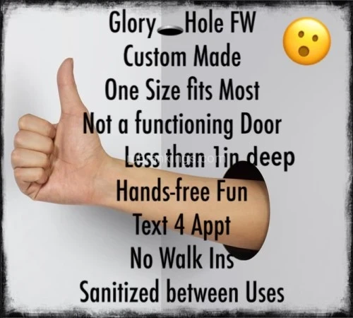 (817)725-1018 is otherand offers nuru massages, asian massage, bodyrubs in Fort worth and available for incall on rubrankings This EROTIC Experience is now On N PopN! 
It’s NEW, it’s naughty, nervously exciting & INTENSE. The thrill is the mystery of who’s sucking!
FEMALE STAFF ~ New GIRL 7p-12am 
$200
Cash or Venmo / Cashapp (add +15) 
Pay Upon Entry 
NO DEPOSIT
💻👍 Leave a Good Review & $50/off Next Visit



TheGLORY of The HOLE thing: 
Are you shy?
In need of a quick release without the unnecessary chatter, awkward small talk, or nervous introductions? 

Have social anxiety?
Aren’t iintereeted in ‘connecting’ today but need an outlet to UNLOAD

Stressed from work? 
Need a quick reset before going about your day?
Short on time today but that primal urge won’t go away?
Plan A and B aren’t responding and Rosy Palm has lost her luster

Whether it’s a bucket list fantasy, naughty secret,
Or simply just in the mood for sumthin different? 

MIX it UP …SLIDE IT IN & let me do the rest
VARIETY IS THE SPICE OF LIFE

This is a GUILT-FREE space
No shame when theres no name, just a hot willing mouth who’s glad you CAME! 😉

AND GUESS WHAT?
NO EXPLANATIONS NECESSARY



PROPER HOLE_Etiquette:
Professional, safe, CLEAN & FUN
Take the hassle out of spending top dollar when this is something different, NOT AN ESCORT SERVICE.

No formalities it’s pretty cut n dry. THIS IS NOT A LONG DRAWN OUT PROCESS, so don’t overthink this, or get cold feet. No rush, but CUM PREPARED to make your deposit IN THE HOLE! Feed the Hungry & feel the GLORY
  



~BY APPT ONLY~
Because nobody likes waiting in long lines. At least 30min notice Required, SAME DAY ONLY NO PARTIES for more than 1 please 

ONLY OPEN-6 Days M-Sat 
———>NEW HOURS til 9pm
~ONLY~ ALL FEMALE staff
(male ONLY upon special request ONLY)
NO Reservations, NO Call ahead seating & Pets NOT ALLOWED

30min notice REQUIRED. Must Text ETA after receiving Text Confirmation w/APPT time. 
Brief Verification of who/when/where must be established prior 2ur Appt. NO COPS ALLOWED

No HOLD TIME… Only HOLE time 🕳️ 
Running Late? Simply COMMUNICATE

~ NO WALK INs Allowed ~
Not a Hotel, motel
NO PUBLIC RESTROOMS, only ONE… seating limited Lol 😂 

PATIENCE is appreciated there’s only One Hole 
NO response, the HOLE may be occupied…

🚫NO EXPLICIT ?’s
ALL SEXTING/ LEWD TALK : Hagglers & Trolls will be ignored !!

Save the pampering & lovey dovey for another day 💔
Today is about MORE GAGGING - LESS NAGGING. Where Big LOADS are encouraged & blue balls discouraged. All slobber and no bother. Deliver a creamy mess and I’ll savor every DROP of that stress…HAVE U FEELING Ready for success!


Think outside the box & be adventurous 
Feel exhilarated once you EXPLODE from the nervous excitement & naughty anticipation 
Feel HOLE_ again, bcuz here YOU ALWAYS WIN!

This is a HOLE other Experience 🕳️ 

MUST Come properly hydrated, hygiene, etc ..,

Shirt & Shoes required ….pants are NOT, lol 

SOMETIMES YOU FEEL LIKE A NUT 

https://www.eccie.net/showthread.php?t=3087307
https://www.eccie.net/showthread.php?t=3089567
https://www.eccie.net/showthread.php?t=3083413
