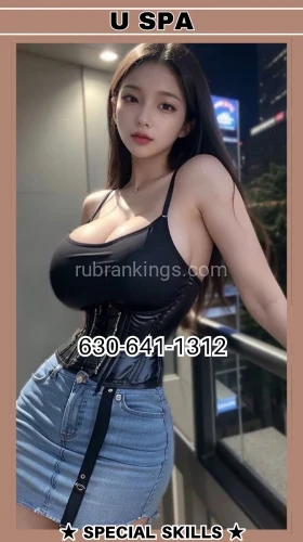 (630)641-1312 is asianand offers nuru massages, asian massage, bodyrubs in Chicago and available for incall on rubrankings ⬛🟩🟥—★ U SPA ★—🟥🟩⬛
⬛️🟨🟨🟨🟨🟨🟨🟨🟨🟨🟨🟨🟨🟨⬛️
⚫🔴 NEW ASIAN STAFF 🔴⚫
⚫🔴 TABLE SHOWER & SAUNA 🔴⚫
Deep Tissue / Swedish
#1 Massage Therapy in IL
—★ AMAZING SERVICE ★—
⬛️🟨🟨🟨🟨🟨🟨🟨🟨🟨🟨🟨🟨🟨⬛️
gifntext-gif
—★ Upscalε Safε Playful & Discrεεt ★—
🟥 CALL: 630-641-1312 🟥
🟥 OPEN : 9:00Am - 10:00Pm
★ 100% Safe✔️100% Fresh Clean
🟥 1220 W Ogden Ave, Naperville, IL 60563 🟥
★—ＡＬＬ Ｉ ＮＥＥＤ ＩＴ＇Ｓ ＹＯＵ．—★