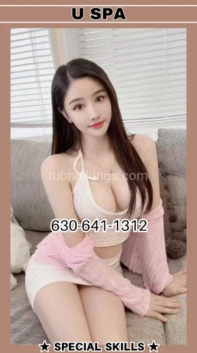 (630)641-1312 is asianand offers nuru massages, asian massage, bodyrubs in Chicago and available for incall on rubrankings ⬛🟩🟥—★ U SPA ★—🟥🟩⬛
⬛️🟨🟨🟨🟨🟨🟨🟨🟨🟨🟨🟨🟨🟨⬛️
⚫🔴 NEW ASIAN STAFF 🔴⚫
⚫🔴 TABLE SHOWER & SAUNA 🔴⚫
Deep Tissue / Swedish
#1 Massage Therapy in IL
—★ AMAZING SERVICE ★—
⬛️🟨🟨🟨🟨🟨🟨🟨🟨🟨🟨🟨🟨🟨⬛️
gifntext-gif
—★ Upscalε Safε Playful & Discrεεt ★—
🟥 CALL: 630-641-1312 🟥
🟥 OPEN : 9:00Am - 10:00Pm
★ 100% Safe✔️100% Fresh Clean
🟥 1220 W Ogden Ave, Naperville, IL 60563 🟥
★—ＡＬＬ Ｉ ＮＥＥＤ ＩＴ＇Ｓ ＹＯＵ．—★