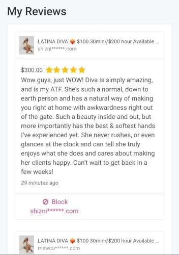 (206)420-5071 is Latinoand offers nuru massages, asian massage, bodyrubs in Nashville and available for incall on rubrankings Hello Gentlemen!!!

Name is diva 8+ years experience on touch therapy I have a lot of repetitive clients come see why. Available  Monday- Friday 9am- 6pm or later depending how busy i get. Please don't hesitate to call or text to set up an appointment. Hope to see you guys soon


*****PRICES*****
30MIN $160
45MIN $180
60MIN $200
75MIN $260
90MIN $320
2HOUR $600

** Tips are separate **

Gentlemen please be respectful at all time thanks see you soon ?

*** I DO NOT PROVIDE ANY ILLEGAL SERVICES AT ANYTIME. NO LMT ON SITE ***