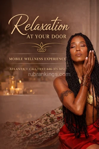 (646)371-3054 is otherand offers nuru massages, asian massage, bodyrubs in Atlanta and available for both on rubrankings  In-tuned to the needs of your body 
Indulge in the Body Rub Babe experience.
Visually stimulating sensual experience 
90 Min $360
Hour Body Rub $280
Half Hour $180
Ask about my mobile wellness services 
Facials,Foot Detoxes, and Body Scrubs 
One hour notice suggested 
Hours  
9am- 9pm
See ya soon 
REVIEW LINK
https://www.youtube.com/watch?v=a4rxXXaZwcs


DISCLAIMER:
All services advertised are strictly professional and lawful wellness services. This ad is not an offer for prostitution, escort services, or any other illegal activity. Any solicitation for illegal activity will result in immediate refusal of service and termination of communication.