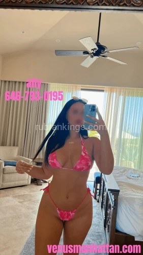 (646)793-0195 is Caucasianand offers nuru massages, asian massage, bodyrubs in New york city nyc and available for incall on rubrankings Hi boys, I'm Ally! I'm a 22 year old all-american student with long, dark hair and soft, sun-kissed skin. I'm 5’8” with an amazing bubble butt and perky 34DD breasts that ache to be caressed under your hands. A true southern sweetheart, my personality is warm and easy going. I'm down to earth and will make you feel instantly relaxed and at ease. Outside of studying, I'm a co-ed who spends her free time exploring the city, trying new restaurants, and dancing the night away. My bright smile, full lips, and perfect peach will have you in heaven. Want to spice up your day with a sexy and fun girl who loves to please? I'm very open minded and can't wait to make you smile!Come by my private, clean apartment in Midtown West, Manhattan. There is a shower available. I accept same day bookings! Light screening required for new friends!availability: check the schedule here ? https://www.venusmanhattan.com/schedulerates: $200 half hour / $300 full hournuru rates: $300 half hour / $400 full hourcall / text: 646-793-0195email: allywestside@protonmail.commore pictures: https://www.venusmanhattan.com/allylocation: midtown west, manhattan, NYC