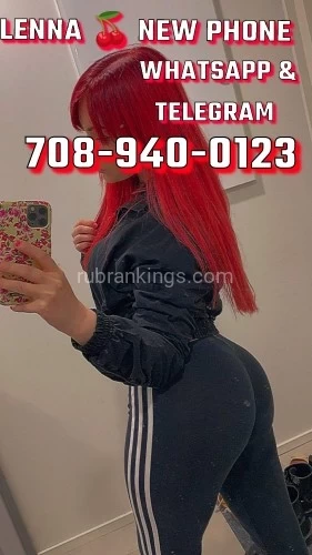 (708)940-0123 is otherand offers nuru massages, asian massage, bodyrubs in Chicago and available for incall on rubrankings 🍒🌸Hello everyone !!! I back from my vacations come see me I am fresh and reloaded for 
(My 708 967 4141 is no working anymore & this one has my reviews on TER)  

 (The one that is working for GOOD is 708-940-0123
 Also my email is 
dovaksan@gmail.com 

(Note ✏️ to my regulars I am still in the same spot)
I am the only one Lenna with Red Hair 

Introduction 🌸
Hi my name is Lenna strawberry french European mix
I am Classy French beauty with a sexy accent and always smells amazing. Independent, very beautiful, sexy ,sweet. & Smart I will rock your world, i promise. ;) My massage is unforgettable
- Available only for Serious, naughty , nice clean gentleman ready to play with me.
Release tantra body rub super nice massage and More.
Tantra Bodyrub massage 
Fetish friendly
Nuru b2b
Soapy shower
more services to offer only in person.
- 100% Real pictures And recent
Excelente Service Guaranteed! =)
See you soo handsome
All my pictures are from my spot so no doubt it's me 

Come to get my nipples hard 🥵that turn me on 
Cash ir zelle payment available 
Not deposit required 

🌸check my reviews on TER 🍒with my old number 708-967-4141