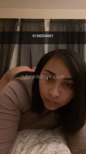 San diego BodyRubs Offered By (619)820-4661 | Bodyrubs (619)820-4661 is Mixedand offers nuru massages, asian massage, bodyrubs in San diego and available for both on rubrankings are you ready to have your breath taken well look no further! let me be the
person to bring out all your curiosities. I'm very dominant and full of
surprises all you have to do is ask! I like to take charge ! let's have some
fun the possibilities are endless.
? Mariah