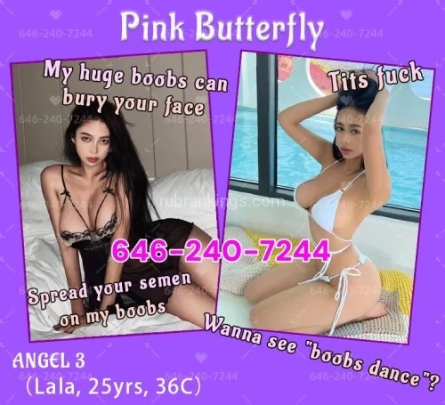 (646)240-7244 is asianand offers nuru massages, asian massage, bodyrubs in Detroit and available for incall on rubrankings Who We Are：??Pink Butterfly Is An "Asian Sex With Pink Pussy Club" With Specialty On Massage & SPA & Men's Health Care. We Have several Professional Nuru Masters Here Lineup For Delivering The Best Quality Services Every Day! All Strictly Selected Pros Are Rotated With Several-Day-Shift, And They're From Different Countries All Over The Asian Countries/Domestic Talents! We're Committed To Develop The Best Nuru-Techniques And Take Advantage OF The Largest Network Of Nuru-Talents.We're Dedicated To Interpret The Best Pink Pussy Club Into A Fabulous Way! You're The Emperor As You Walk In! We Treat You The Same Way As We Treat The King! You Deserve The Most Sensual "Nuru-Feast" Why Choose Us??-Coming Along With "Pink Butterfly" As Always! This Is The Highest State Of Service In The World!  No Others Can Be Mentioned In The Same Breath! -At Here, You’ll Get So Many Choices Of High-End & Up-Scale Talented Angels, Which You’ll Never Get So Many Great Choices Of Hotties From Other Regular Places!  -We Change New Angels Very Frequently! That Means All Pink Butterfly Angels Will Be Replaced With Brand New Ones In Just Few Days! You Will Get The Best And Newest Ones For Sure! -At Here, We Prepare Several Race Groups Of The Selected Angels!Not Boring Any More!The Taste Is Being Diversified!In Other Words, We Offer “Asian Group”;“American Domestic Group”.  -Our Place Is The Only One “Fictitious Land Of Peace”!No Bothering!No Interference!No Hurry!No Concern!Feel like Timeless & Spaceless! All You Need To Do Is ENJOY! HERE ARE OUR ANGELS:???ANGEL 1（Kaya, 26yrs, 5' 3"，111lb，34C.）??ANGEL 2（Amy, 28yrs, 5' 4"，118lb，36D.）??ANGEL 3（Lala, 25yrs, 5' 2"，121lb，36C.）?☎️☎️☎️CALL US:646-240-7244