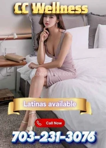(703)231-3076 is Mixedand offers nuru massages, asian massage, bodyrubs in Washington and available for incall on rubrankings 💆 Welcome to CC Wellness, where relaxation and recovery come first.

Step into a calm, comfortable space designed to help you unwind and recharge after a long day.

Our experienced therapists provide personalized treatments focused on relieving muscle tension, reducing stress, and helping your body recover.

🧘 The peaceful environment at CC Wellness gives you a break from daily pressure while supporting your overall well-being.

Whether you need to loosen tight muscles, clear your mind, or simply take time for yourself, our treatments are designed to leave you feeling refreshed and restored.

Experience straightforward, professional care in a space built for real relaxation. 🌿

📞 Book Now:  703-231-3076