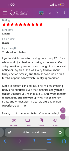 (503)395-8025 is Blackand offers nuru massages, asian massage, bodyrubs in Seattle and available for both on rubrankings I'VE ARRIVED !!!!!


Mona – The Desire You Didn’t Know You Needed

I’m not for everyone… only for the man who craves something undeniably rare.

With every glance, every touch, I draw you deeper into a world where time slows… and tension melts. My Nuru experience isn’t just a massage—it’s an intimate, body-to-body seduction that will have you surrendering to pleasure in ways you’ve never felt before.

And if you’re one of the lucky few—the ones who know how to treat a woman like me—your time with me won’t end with just satisfaction… but with an unforgettable release that lingers long after I’m gone.

I’m not here to be your secret. I’m here to be your addiction.
✅LEAVE REVIEW RECEIVE $50 OFF DONATION ✅
❌NO EXCEPTIONS NO HAGGLERS!❌
*VERIFICATION ALWAYS ENFORCED *
❌NO BB
❌NO CAR DATES
❌DO NOT I REPEAT DO NOT BRING FIREARMS TO APPOINTMENT(Insane I have to say that)

✔️OUTCALL EVERYWHERE JUST TEXT ME✔️

*Tips are always welcomed and appreciate❤️

❤️*TEXT FOR VIP INCLUSION & PRICING*​
*Send me a text  Hey, I seen your ad on Callescort. 
*Following Text should provide -----when you would like to play, Duration, & will this be Incall or outcall!
  ❤️OVER 50 VERIFIED 5 STAR REVIEWS❤️ ask & I will provide!
Cancelation Policy//
I require 24 hour notice to cancel a 1h appointment. If failing to comply 50% for 1h appointment is due to be transferred as a cancelation fee& 65% of 90 min + is due to be transfer as a cancelation fee. While I understand that things can happen…I can no longer accept the simple “I’m sorry”. Communication is the key as well, as understanding that my time is as valuable as anyone’s – Shocker hey . When you book – You are blocking that specific time & length and prevent another suitor to book that specific time.
​

