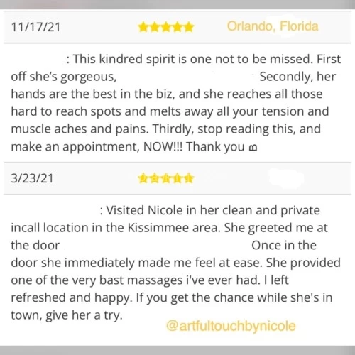 (404)838-6411 is Mixedand offers nuru massages, asian massage, bodyrubs in Macon and available for incall on rubrankings Hello I’m Nicole 100% Real & NaturalI’m Jamacian and Honduran and a divine feminine goddess…✨Welcome to a taste of Atlanta’s 1st Original✨                 ✨Best Kept Secret Spa✨You’ll receive the best Luxury Sensual Massage session on earth. I’ve created a unique “sleep” therapy session…that’s not only sensual but therapeutic. I will Rub every inch of your body with my Gifted hands... you will feel an out-of-body experience…leaving you feeling relaxed, refreshed & rejuvenated! I’m located in a private, safe, quiet, discreet environment. “It’s Not Just a Massage,It’s A Luxury…Massage Experience”JOIN ME AS I TRAVEL ON MY SILENT POP-UP SHOP LUXURY MASSAGE TOUR… VERY DISCREET.COMING TO A CITY NEAR YOUMACON, TN ONLY IN TOWN FOR A FEW DAYS ….. PLEASE READ ENTIRE AD BEFORE CONTACTING ME!!Due to the high volume of bookings my time is valuable. I’ve provided 3 of my best VIP PACKAGES listed below. please select one from the following. ✨ VIP MASSAGE EXPERIENCES✨OPTION 1:240 Total Relaxation 1 hrNude full-body massage, hot towel treatment.OPTION 2:300 Erotic Bliss Lux Nuru 1 hr(opt in prostate) Nuru massage, shower scrub, heated table and oils Meditation music and aromatherapy. OPTION 3:400 VIP GFE LUX 1.5 hrIncludes: 15 min romantic shower, Nuru, cuddling, mutual touch, heated table and oils, hot stones, candles aromatherapy and relaxing music.HOW TO BOOK WITH ME:1.Text VIPMAC 404-838-6411www.artfultouchbynicole.com(Website is for therapeutic services only)