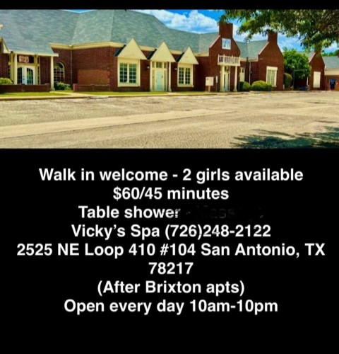 VICKY’S SPA ??(726)248-2122 RelaxationTable shower