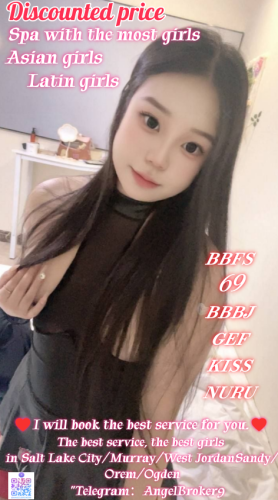 (385)602-0026 is asianand offers nuru massages, asian massage, bodyrubs in Salt lake city and available for incall on rubrankings I am LiLi. A new Latin girl came here today!3 new girls came here week!
We just found a new job here.We are very sexy girls！
If you are often deceived by fake pictures, please trust me this time!
We are very clean, sexy girls waiting for you.
We are very hot. soft and playful sexy girls with naturally perfect curves.
There is no deception and no deposit.
100% Safe & Clean
100% Discreet & No Drama
100% Playful & Open Minded
We are the best combination of sinful and sweet.
A perfect sexual experience
BB*S/GFE/bb*j/kiss/bj/69/B2B/NURU/ucking & Licking/Open Minded
There are four hands,free shower.
You've tried the rest, now try the best,Challenge your skills in any pose!
It's a very safe and comfortable place with no additional charges
Remember my contact information
Appointment：385-602-0026
Telegram ID：AngelBroker9（The only telegram number）
Don't worry about the distance. I still have many sisters nearby.
Address: Salt Lake City/Ogden/Murray/Midvale/Taylorsville/West Valley City/Orem
!!!Cautionary Notice: If you encounter situations involving deposits/advance payments or gift cards, it is definitely a scam.
Please do not fall victim to such schemes!!!
Remember my contact information