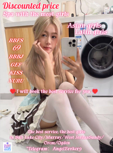 (385)602-0026 is asianand offers nuru massages, asian massage, bodyrubs in Salt lake city and available for incall on rubrankings I am LiLi. A new Latin girl came here today!3 new girls came here week!
We just found a new job here.We are very sexy girls！
If you are often deceived by fake pictures, please trust me this time!
We are very clean, sexy girls waiting for you.
We are very hot. soft and playful sexy girls with naturally perfect curves.
There is no deception and no deposit.
100% Safe & Clean
100% Discreet & No Drama
100% Playful & Open Minded
We are the best combination of sinful and sweet.
A perfect sexual experience
BB*S/GFE/bb*j/kiss/bj/69/B2B/NURU/ucking & Licking/Open Minded
There are four hands,free shower.
You've tried the rest, now try the best,Challenge your skills in any pose!
It's a very safe and comfortable place with no additional charges
Remember my contact information
Appointment：385-602-0026
Telegram ID：AngelBroker9（The only telegram number）
Don't worry about the distance. I still have many sisters nearby.
Address: Salt Lake City/Ogden/Murray/Midvale/Taylorsville/West Valley City/Orem
!!!Cautionary Notice: If you encounter situations involving deposits/advance payments or gift cards, it is definitely a scam.
Please do not fall victim to such schemes!!!
Remember my contact information