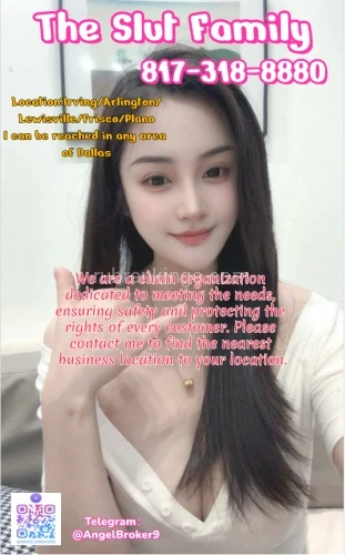 (817)318-8880 is asianand offers nuru massages, asian massage, bodyrubs in Dallas and available for incall on rubrankings Grand opening
Best Girl Spa Massage Welcome to my service
We attach great importance to customer experience, understand their needs, strictly require girls to receive training, and can provide
Offer special promotions.
New girls arrives 100% BBFS BBBJ Meet quality relaxation More choices!
No additional charges!
Unique massage techniques bring you the most comfortable stress relief and physical disease treatment
Vip b2b nuru 69 gfe fs b*j b*fs Massage
Open：9am-12am
City ：Dallas
Address：Lewisville Highland Village Irving Arlington Frisco Plano Garland
Text me：817-318-8880
 Telegram：AngelBroker9