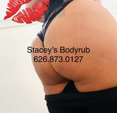 (626)873-0127 is Mixedand offers nuru massages, asian massage, bodyrubs in Los angeles and available for both on rubrankings Let me help you relax with my sensual body rub therapy. Text me your name, age and where you found my number. Text the day and time and if you need a hhr or hr of therapy. 
Free Parking. Private studio
No drama 
Sexy and sweet BODYRUB specialist available daily
24/7
My private massage studio is located btwn La Cienega and Centinela Blvd in Inglewood. 

For my time. Hhr 100 hr 200 hr 
Outcalls 300 hr 

MY PICS ARE REAL and RECENT
(all my clients return)
Gentleman ONLY please. 

I look forward to seeing you soon.
💋IG: @staceydollarbodyrub 