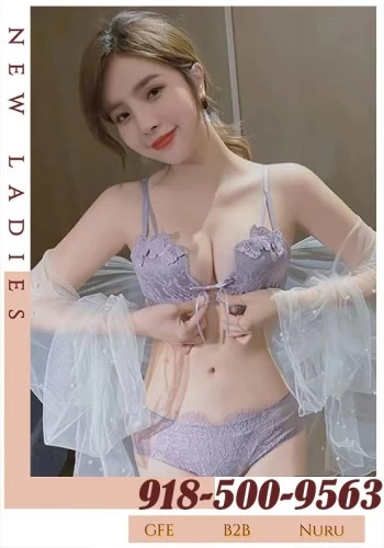 (918)500-9563 is asianand offers nuru massages, asian massage, bodyrubs in Tulsa and available for both on rubrankings NEW STAFF !!New girls are working here! very beautiful!You can get what you want！Whether you like massages or new girls, she will surprise you!The unique massage technique brings you the most comfortable decompression and body lesion treatment！The warm and comfortable room and quiet and relaxing music let you relax 100% and release your fatigue！❤✨❤✨❤66 Massage ❤✨918-500-9563✨❤Open 7 days :9am-9pm❤✨716 W 23rd ST Tulsa OK 74107✨
