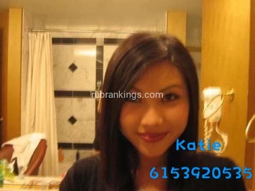 (615)392-0535 is asianand offers nuru massages, asian massage, bodyrubs in Nashville and available for outcall on rubrankings My name is Katie . I am passionate about my work and my clients. I am able to combine many full body massage techniques, including Deep Tissue, Swedish, Lomi-Lomi, Reiki, Light Touch , NURU TANTRA  pros relaxing massage . All leaving you recharged and with a smile on your face. 10+ years experience in the Art of Healing & Bodywork.Reputable therapist , Recent pics , Real relaxation. 11AM---11PM*People who no-show will be blocked. *People who text explicit questions will be blocked.*Please don’t ask me for photos.                                                                                                                          Sensual :   220 roses               Nuru : 300 roses              Tantra: 400 roses    PS :  I only work from this website so if you see other ads using my ad or  pics that is not me  :)               