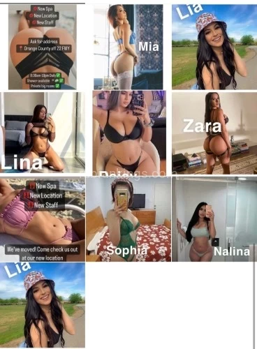 (949)501-2848 is Mixedand offers nuru massages, asian massage, bodyrubs in Orange and available for incall on rubrankings ? New staff
WE HAVE A CLEAN & BIG SHOWER? 

? TEXT OR CALL  949-501-2848 for the NEW ADDRESS  

⏰ We’re open everyday 8am-10pm including all holidays ?

Appointments or walk-ins ok ✅ 

?our spa is extremely nice, clean, & cozy. You can come enjoy a nice & relaxing full body massage, sensual massage, body rub, or nuru, your choice ?

?We have the most beautiful therapists on shift for you to pick from?

?We provide comfortable private rooms with each session?

?If you can use a massage today text us now! Wait no more and call or text us 949-501-2848 for the address and to make an appointment ?

?We welcome walk-ins?

 