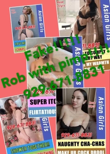 (000)000-0000 is asianand offers nuru massages, asian massage, bodyrubs in Nashville and available for incall on rubrankings Warning Address : 727 McGavock PkNashville, TN 372142350 Elm Hill Pike, Nashville, TN 37214I just saw someone post the very bad experience he had with this fake Asian incall scamming agency. Unfortunately, mine was even worse. The girl met me at an airport hotel(727 McGavock Pike, Nashville, TN), it was a very fat Asian woman in her 50s, I tried to politely say this is not what I was paying for, and told her I'm not interested, but suddenly two Asian guys rushed into the door , and constrained me with handcuffs, and forced me to hand over all my cash, and also my watch!!, When I refused to comply, they threatened to post my face online, because they were recording with cameras, so I had no other alternative, but to comply with their demands. Later on that evening, when I arrived back home. I googled their number, and I saw their shockingly bad reviews. So, guys you have been warned. Please stay away from all Asian incall from this scamming agency in Nashville!!!!626-385-2923657-357-4424213-659-1814412-213-4364 929-671-8831707-271-7789 585-516-6843 607-298-5727