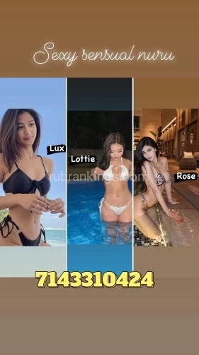 (714)331-0424 is asianand offers nuru massages, asian massage, bodyrubs in Orange and available for incall on rubrankings you can come stop by and experi ence the best in townNo rushing baby let’s enjoy our full time together We’re ready to gift you with Magic Touch special!Very Relaxing and relieve your stress.clean .quiet and comfortable.Nice smoothing music in a calm environment. Will help you feel relaxedAlways SWEET and POLITE and FRIENDLY to Everyone，Best Skill will let you feel in the HEAVENBest Service and Make highly FUN Appointment or walks in always welcome Shower is available (714)3310424
