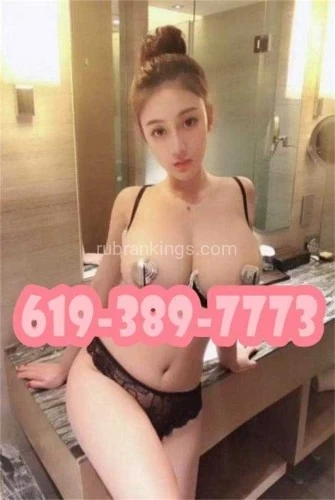 (619)389-7773 is 0and offers nuru massages, asian massage, bodyrubs in San diego and available for incall on rubrankings Tel:619-389-7773Add:776 Fletcher Parkway,EI Cajon ,CA 920209.00am-11.00pm⭐Hi❤️Gentlemen！Are you ready for a grand and perfect massage?⭕This is your best massage choice!I am New here！Im ready to provide u with the best service!⭐Under the care of my professional massage skills.✨The pain in all parts of your body can be well relieved.Body and mind are completely relaxed.⭕Your body is as vibrant as a newborn and you can't believe it.✅You will definitely get relaxed and comfortable massage services,and you will be as full of energy as a newly charged battery!⭐✨Hand job,BBBJ,oil massage,hot stone,TUINA⭐✨❌⭕️Nuru❌⭕️GFE❌⭕️B2B❌⭕️69❌⭕️Kissing ❌⭕️licking ❌⭕️sucking❌⭕️?Luxury, clean and tidy room, fragrant smell, convenient parkinghigh-quality service.⭐️?✅Please experience it by all means today,You will definitely want to come back again!!!