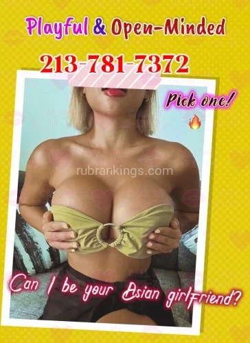 (213)781-7372 is 0and offers nuru massages, asian massage, bodyrubs in Oklahoma city and available for incall on rubrankings ?We have 2 new local babies now!!!Part-time with high level service!!!!!Time to check us out now!-?Lady 1:Tina,23yrs.?My saliva will be put all over your stick and scrotum.Drill where the shy pussy cat hides.Finger my pussy,bite my nipples,fucker my vagina.Eat your cock, drink your semen and be your chick.I want to stroke your  cock while you are playing wih my clit, which is very satisfying.-?Lady 2:Noah,24yrs.?Amazing with the perfect amount of suction and tightest feeling. finger my wet warm "kitty" when we tasting each other's tongue.If you don't want to cum inside me, then pull out your dick  and thrust this explosive monster to my mouth and explode it.Show me your horny expression when your cock blooms in my hands.Cum to taste my sweet nectar, ur huge dick is only for my soft tongue.?tel:213-781-7372
