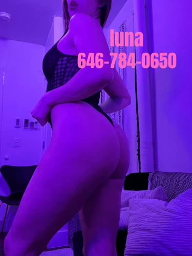(646)793-0195 is Latinoand offers nuru massages, asian massage, bodyrubs in New york city nyc and available for incall on rubrankings Hi boys, I'm Luna! ? I'm a 28 year old Brazilian bombshell with a fit body and divine feminine curves. My stunning face has delicate features, a playful smile, and seductive brown eyes you can get lost in. My chocolate brown hair falls down my back and grazes my olive toned skin that’s silky smooth to the touch. I'm 5’7” with a burlesque dancer’s body that’s lean, tight, and busty. I have perky, full 34C breasts and a juicy bubble butt. Well cultured and traveled, my personality is sensual, sexy, and fun. I love to please and am very open minded. I'm also kink and fetish friendly with a natural gift for sensual domination.**I offer an incredible nuru massage with genuine nuru gel! Enjoy a premium experience of sensual body to body sliding that will leave you totally mind blown!**Come by my private, clean apartment in Midtown West, Manhattan. There is a shower available. I accept same day bookings! Light screening required for new friends!availability: check the schedule here ? https://www.venusmanhattan.com/schedulerates: $200 half hour / $280 full hournuru rates: $300 half hour / $380 full hourcall / text: 646-793-0195email: lunamautner@proton.memore pictures: https://www.venusmanhattan.com/lunalocation: midtown west, manhattan, NYC