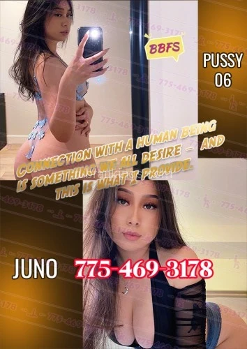 (775)469-3178 is 0and offers nuru massages, asian massage, bodyrubs in Sacramento and available for incall on rubrankings 👅Have you ever craved for a connection that would leave you feeling fulfilled emotionally, spiritually and physically? Do you want to know what it feels like to experience real intimacy with a gorgeous woman?
-bbfs👅Providing you genuine services in a hygienic and cool ambience.....

❤Suki: I offer intimate girlfriend experience, a gentle, romantic time and no rush service.👠
❤Tia: A nice relaxing drink, and get to know your fantasy.👠
❤Lior: I love getting to know people from all walks of life.👠
❤Selah: Although sex is an important part, I enjoy connecting on emotional, intellectual and sensual levels also. 👠
❤Jade: My energetic nature translates into passionate bedroom encounters – I will ensure you are satisfied in more ways than one.👠
❤Juno: Connection with a human being is something we all desire – and this is what I provide.👠

👅Don't worry about sharing your most intimate thoughts with me. I take great pleasure in satisfying your every desire. I look forward getting to know you more.👅775-469-3178