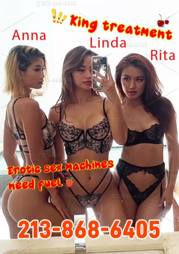 (213)868-6405 is 0and offers nuru massages, asian massage, bodyrubs in Denver and available for incall on rubrankings ❤❣️⭐㊙️ Hello, gentlemen here ㊙️⭐❣️❤

💦🔥Newly landed🔥fulfill ur fantasies🔥Wet Nuru💦Honey Hole Down To Fuck🔥💦

☀️We are busty Asian girls, obsessed with perfect bodybuilding to get perfect sex enjoyment🅰💯
☀️New here, in a hurry for huge strong US dicks, erotic and exotic, crazy for ultimate release🅰💯
☀️We can dive into desires and fantasies, explore the depth of ur minds and body, escape to paradise🅰💯

💦💄Hot girls line up for U👅BBBJ Nuru GFE KISS TOUCH Breast play FS CG💄💦
➡️➡️♡═ Chinese bombshell  Anna , 23yrs, 36D, 5'3 , 115lb.═♡⬅️⬅️
➡️➡️♡═ Korean doll  Linda , 24yrs,34D, 5'2 , 109lb.═♡⬅️⬅️
➡️➡️♡═ Thai cow  Rita , 22yrs, 36C, 5'4 , 112lb.═♡⬅️⬅️

💥◆Special treats: sexy lingerie, cute labia, and clit, busty butt and soft kitten, bouncy thighs, mysterious pussy~
💥◆Soft boobs wandering around your body like a gentle breeze, warm pussy attached tames your dick and helps you release~

Shy guys are also welcomed, just call: 213-868-6405.