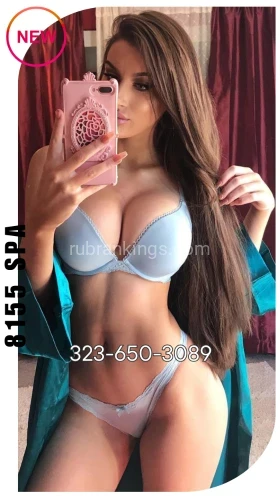 (323)650-3089 is Mixedand offers nuru massages, asian massage, bodyrubs in Los angeles and available for incall on rubrankings ⬛❤️❤️⬛ 8155 SPA ⬛❤️❤️⬛

LATINA & WHITE & AREMENIAN 

WOW‼️★ NEW GIRLS COME IN EVERY WEEK !! ★
★——GUARANTEE / ENERGETIC ——★ 
★——HIGHEST QUALITY STAFF & SERVICE ——★ 
★——Beautiful and Attractive ladies everyday !——★ 　　

❤️ HOUR :10:00AM - 10PM ❤️

⬛❤️⬛ CALL: 323-650-3089 ⬛❤️⬛

❤️ 8155 Santa Monica Blvd #100, West Hollywood, California 90046 ❤️
