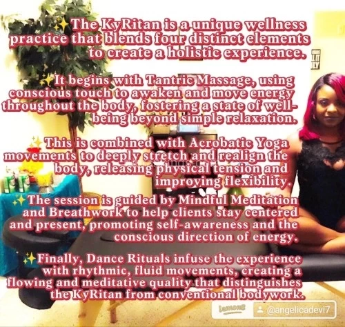 (470)427-4067 is Blackand offers nuru massages, asian massage, bodyrubs in Little rock and available for both on rubrankings PLEASE READ THE ENTIRE AD BEFORE REACHING OUT TO ME!!!(Do Not Ask Me For Any Services I Do Not Offer on my menu! I am not an escort or lady of the night.) 

I’m Angel, a Certified Holistic Practitioner, Spiritual Healer, and owner of Synergy Harmony and Balance Wellness. I’m here to guide you on a journey of rejuvenation and self-discovery. 

***REQUIRED FOR BOOKING***
**EVERYONE MUST FILL OUT INTAKE FORM**

Featuring:

**Kyritan Tantric Massage:** Originally developed by myself, includes acrobatic yoga performed on the table with client. Immerse yourself in deep relaxation as you discover the profound benefits of this truly “one-of-a-kind” unique massage technique. Starting at $400/hr+

In-person Healing: 

*Aromatherapy 
*Sound therapy
*Chakra balancing
*Guided Meditations 
*Reiki Energy Healing Massage:$100+
*Therapeutic Touch Therapy: $150+
*Tantric Bodywork Massage:$300+

Virtual Services Available:

*Spiritual counseling
*Guided meditation 
*Dream interpretation
*Distance Energy Healing
*Relationship Coaching
*Tantric training
*Tarot and Oracle Readings


? **Intuitive Readings & Life Coaching:** Seek guidance and clarity on your life's journey. Gain insights and inspiration to help you navigate the path ahead. Love, career, etc

? **Stress Management & Guided Meditations**
Learn the many different modalities of stress management, guided meditation and breath work therapy to improve your mental state and overall health.

Relationship Coaching:
Are you in a toxic relationship, or going through a breakup or divorce? Click the link below to book a session. Let’s talk. ??

https://www.liftalk.com/coach/638439?ms=coach-share&tag=638439.900310001004

Book Now:
Step one: fill out the form ??

You can find my form  Client Intake Form Massage  at: https://form.jotform.com/240115050100026

Step two: book your appointment:

https://www.fresha.com/book-now/synergy-harmony-and-balance-w9hc750p/services?lid=782461&eid=2032912&pId=735222
