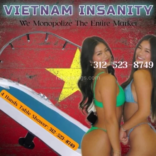 (312)523-8749 is asianand offers nuru massages, asian massage, bodyrubs in Chicago and available for incall on rubrankings  Sex is healthy, not devitalizing, as in the traditional Asian assertion, so long as it is 'taken' as if it were a drug, and not 'consumed' as if it were an ordinary food . This is the philosophy of Us As A Super Massage Club! Our mission is to train and practice with you for the healthiest “Organic + Orgasm” Connection! 

We source “Mysterious Legendary That Nuru Sensual Massage Team” & “Primitive Wild Vietnamese Erotic Tantra Massage Crew” for getting you the MOST PROFESSIONAL ASIAN PROFILE!


Let’s Show Off How Our Team Will Boost “Men’s Function” In Orgasm Way:

•	Vietnamese Jacuzzi ( Mandarin Duck Bath ) 
She Bath & Rub You In Warm Tub! 

•	Thai Prostate Sauna Room 
She Massage Your Prostate In Sauna Room!

•	Vietnamese-Style Standing Bathing Room 
She Wash You From Head To Toes!

•	Thai Soapy & Milky Mattress 
She Applies Soapy Foam To Slide Rub On You!

•	Vietnamese Water Falls Table Shower 
You & Her Lie Together In Water Bed And Let Water Falls Shower You Guys! Hold Her Tightly! 

•	Thai Big Massage Leather Cushion Bed 
This Is The Nest Where You Will Enjoy The Spectacular Heaven Tour With Your Therapist!

•	Vietnamese Tatami Mattress 
Your Crazy Elevated Massage Service Starts Here!

•	Thai King Size Imperial Bed 
The Best Playground For “Four Hands” Massage!


We Monopoly The Entire “Thai Masseuses Market” & “Vietnamese Masseuses Market”, Which Means In Chicago, We’re The Only One Place Can Deliver REAL AUTHENTIC Thai & Vietnamese Masseuses!

* Telegram: @theearthchi
* WhatsApp: 708-803-5666



