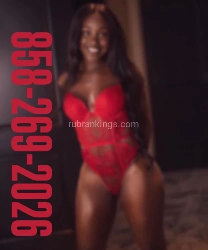 (858)269-2026 is Blackand offers nuru massages, asian massage, bodyrubs in San diego and available for both on rubrankings I invite you to experience the perfect blend of relaxation and revitalization, tailored just for you with skilled hands and a warm approach, I specialize in (FBSM) that leaves you relaxed, recharged, and fully refreshed. Every session is crafted to create a peaceful escape, with a focus on therapeutic and soothing techniques that cater to your unique needs.? Expect a clean, serene space with soothing music and dim lighting to set the mood. I provide fresh linens, complimentary shower, and assigned parking for your convenience. Whether you’re looking for a light touch or a deeper connection, I’m here to make your day a little more special. Let me help you unwind, recharge, and find your center! Available for HHAvailable for HRAvailable for VIP✅ SAME DAY APPOINTMENTS ONLY ❌ NO ADDITIONAL PHOTOS❌ NO EXPLICIT TALK/TEXT❌ NO NEGOTIATIONSPlease reach out to schedule your session. Serious inquiries only.