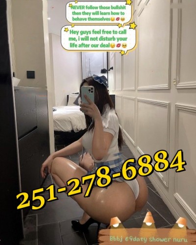 (251)278-6884 is asianand offers nuru massages, asian massage, bodyrubs in Chicago and available for incall on rubrankings Come Here !!  GIRLS WORKING TODAY.

◕ absolutely young &sweet. Natural&soft bombshell~~Big&round ass~~

◕Tight&always wet pussy~~silky skin~~ Satisfy all your needs and desires.

◕We love what we do, and actually we are the most skilful in what we do!

We know exactly what is your needing baby so let us take a load off you and have you feeling like a king .

No.1 COCO♥️♥️♥️♥️♥️♥️♥️♥️  Age: 24 Height: 5'2  Weight:110lbs Chest: 36F Ethnicity:Thailand  

No.2 JoJo♥️♥️♥️♥️♥️♥️♥️♥️  Age:23 Height: 5'1 Weight:110lbs Chest: 36F  Ethnicity:Korean

No.3 Suku ♥️♥️♥️♥️♥️♥️♥️♥️  Age: 23 Height: 5'2 Weight:115lbs Chest: 36D Ethnicity:Taiwan

No.4 suki ♥️♥️♥️♥️♥️♥️♥️♥️ Age: 25 Height: 5'3 Weight:115lbs Chest: 34F Ethnicity:Pilipino

No.5 July ♥️♥️♥️♥️♥️♥️♥️♥️  Age: 24 Height: 5'2  Weight:112lbs  Chest: 34F Ethnicity: japan

Our Services :

erotic lick eat

GFE & BBBJ & New 69 Style & B2B

Body to Body Nuru Massage

Shower Together

Lick me and Touch Me

❤️ Enter or call to make an appointment :251-278-6884