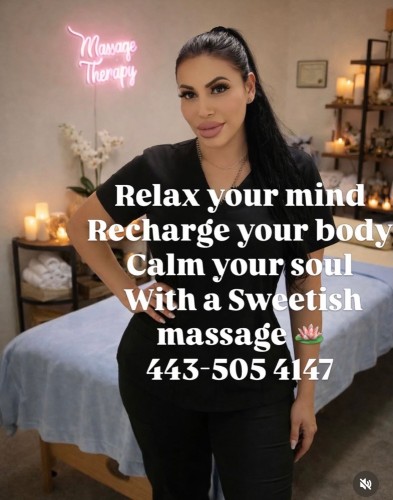 (443)505-4147 is Mixedand offers nuru massages, asian massage, bodyrubs in Baltimore and available for incall on rubrankings ✨ Relax • Restore • Rebalance ✨

Feeling stressed, tense, or sore? Treat yourself to a professional, wellness-focused massage designed to help your body and mind fully reset.

Each session is customized to your needs in a calm, clean, and peaceful environment, perfect for deep relaxation and recovery.

💆‍♂️💆‍♀️ Services Include:
🌀 Stress relief & deep relaxation
🦴 Muscle tension & stiffness support
🌱 Wellness & recovery sessions
☁️ Quiet, comfortable, and professional setting

🕊️ Ideal for busy professionals, athletes, or anyone who values quality self-care and 
📞 Contact: 443 505 4147 🌿🌿
ONLY CALL FOR FASTER RESPONSE !

🌟 Your wellness is the priority. Book your session today.

CALL US NOW 

SPORT MASSAGE 
DEEP TISSUE 
RELAXING MASSAGES 
HOT STONES THERAPY AND MORE 
SPECIALS JULY AND AUGUST 🇺🇸❤️🇺🇸❤️🇺🇸
no hidden surprises 💸😘🙏🏼

