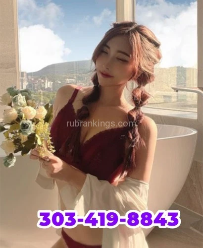 (303)419-8843 is asianand offers nuru massages, asian massage, bodyrubs in Denver and available for incall on rubrankings 💃💃💃 Hi, BOY 💃💃💃

✅✅ 100% real new girls here~~ ✅✅

📲Just call me now:303-419-8843

🌷Fragrant delicious boobs and drooling jiggle butt girls are waiting for you~ 
 
🌷Sexy babes bring you serious and meticulous service with a smile and make you forget all about your ex.

🌷Wrapper feels the same as your glans so we won't skip this treasure, basic licking slowly to start what we will have~

🌷Plump thighs and shy pussy opened, disturb with ur erected stick.

VIP SERVICES:

🎄🎄 69,GFE,BBBJ,COF,KISSING 🎄🎄

💒Click now: www.rubreverie.com