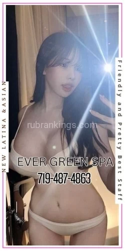 (719)487-486 is asianand offers nuru massages, asian massage, bodyrubs in Colorado springs and available for incall on rubrankings ⬛✅⬛— EVERGREEN SPA —⬛✅⬛

NEW Latina & Asian Staff 
✅— TABLE SHOWER —✅

✅✅ CALL : 719-487-4863 ✅✅

WELCOME TO THE BEST SERVICE IN TOWN
HOT QUALITY SERVICE
------------------------------------------------------
—⭐ Deep Tissue / Swedish
—⭐ Come unwind in the lovely private room
—⭐ Beautiful Asian & Super Sweet Latina Girl waiting for U !
------------------------------------------------------
✔️100% Safe✔️❤️100% Fresh Clean✔️
✔️100% Playful & Open-Minded✔️
✔️We Do More Than You Think✔️
▃▃▃▃▃▃▃▃▃▃▃▃▃▃▃▃
New Staff  New Faces New Attitudes 
￼
OPEN: 9 AM to 10 PM (7 DAYS)
✅ 1807 B St, Colorado Springs, CO 80906 ✅