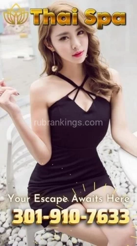 (301)910-7633 is asianand offers nuru massages, asian massage, bodyrubs in Washington and available for both on rubrankings ? Rejuvenate Your Body & Mind at Thai Spa ?

✨ Step into Serenity

 Discover the art of traditional Thai healing, where every touch restores balance and harmony.
Our Services Include: 

?  Deep tissue, Shiatsu, Swedish Massage
 ? Aromatherapy & Oil Treatments
 ?‍♀️ Relaxing Facials 

Why Choose Us?
 ✅ Professional Therapists 
✅ Luxurious, Tranquil Setting
 ✅ Tailored Wellness Packages

? Visit us at 2505 N Salisbury Blvd Salisbury, MD 21801 
? Call us at 301-910-7633
Escape the ordinary. Embrace the extraordinary. Your wellness journey begins at Thai Spa. ?
